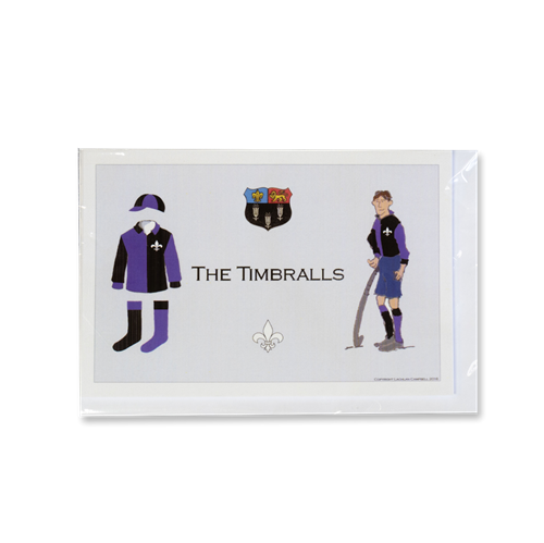 Show details for The Timbralls House Colours Notelets