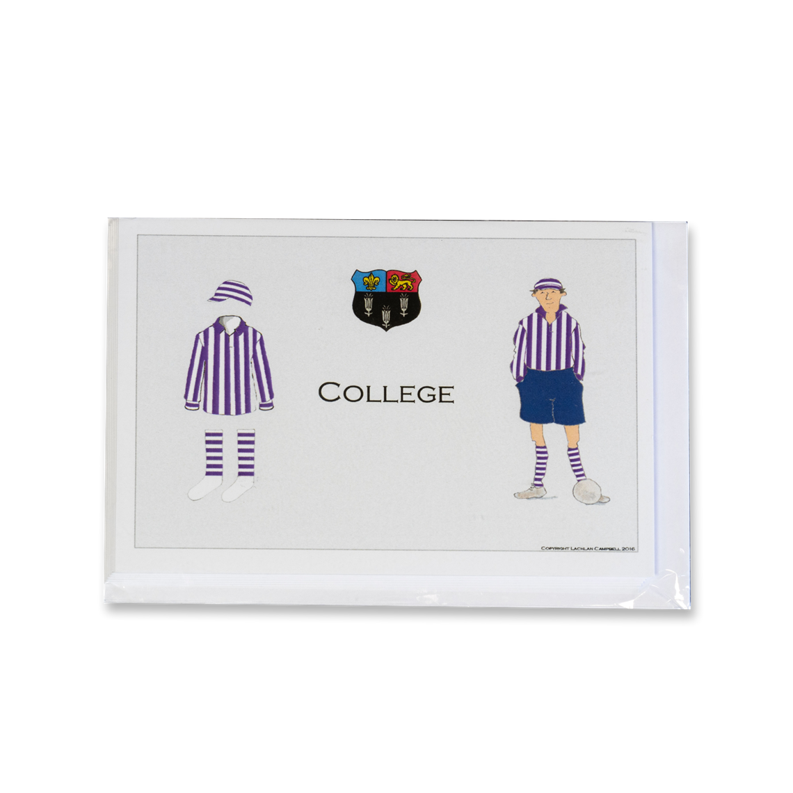 Show details for College House Colours Notelets