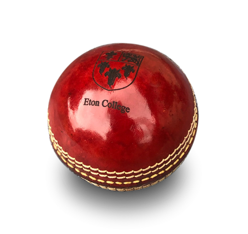 Show details for Cricket Ball with Eton College Crest