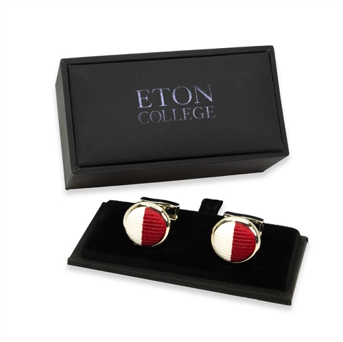 Show details for Cotton Hall Silk Woven Cufflinks