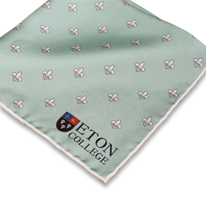 Show details for Eton College Silk Pocket Square