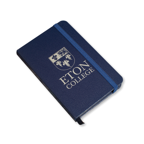 Show details for Small Eton Notebook A6 (Blue)