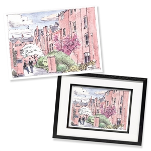 Show details for A4 Print Cotton Hall House