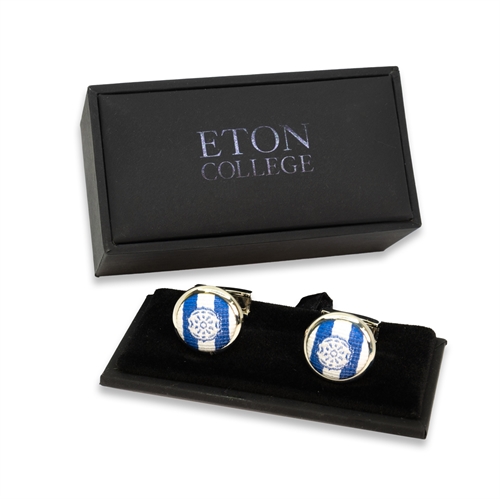 Show details for Penn Silk Woven Cufflinks