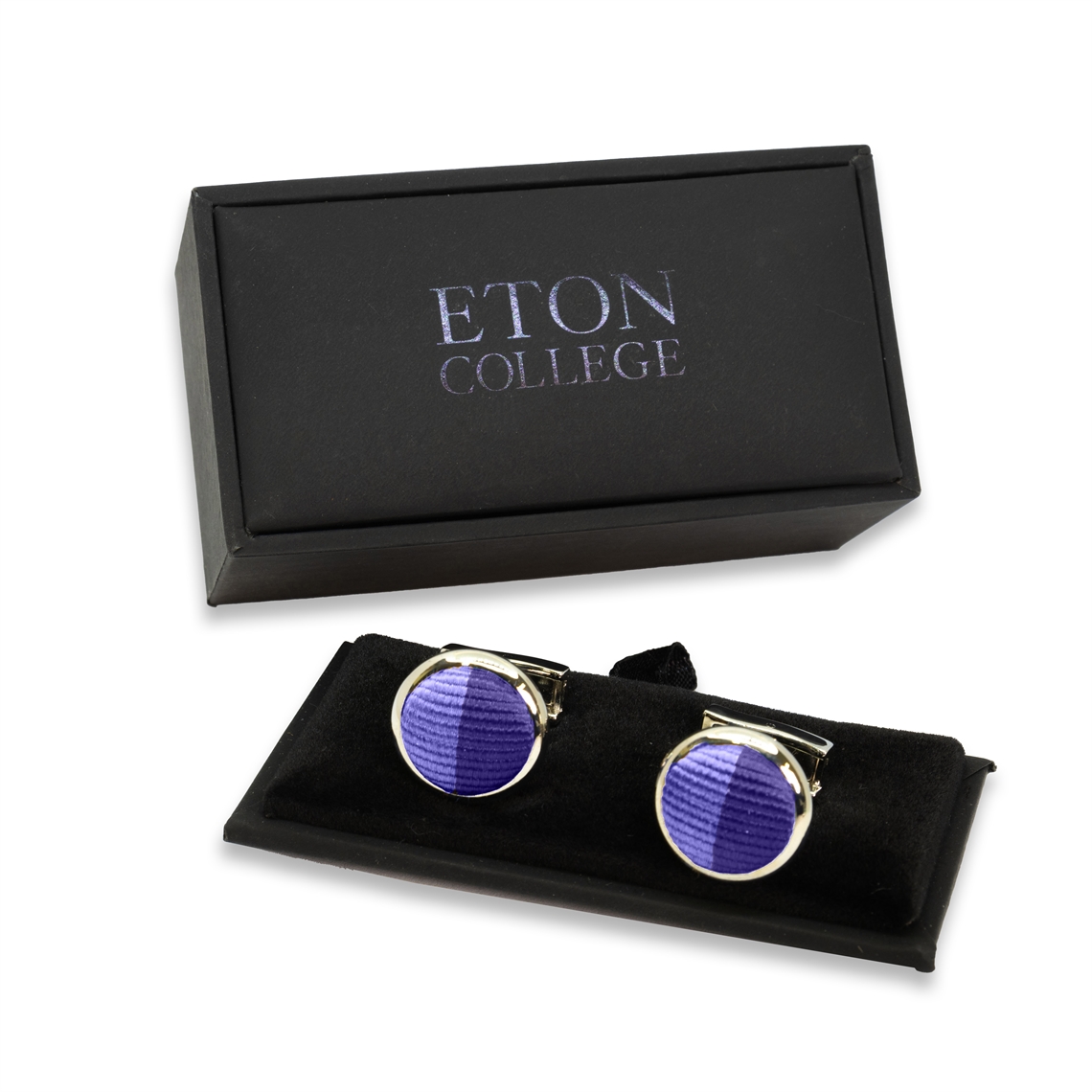 Show details for Wotton Silk Woven Cufflinks