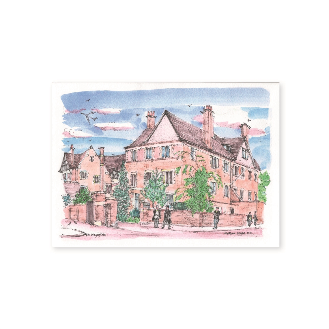 Show details for A4 Print Waynflete House