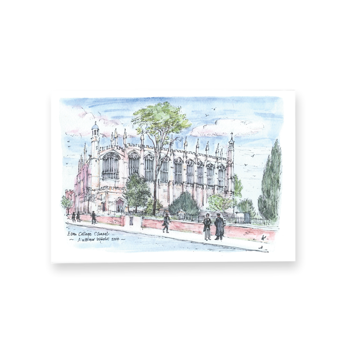 Show details for A4 Print Eton College Chapel