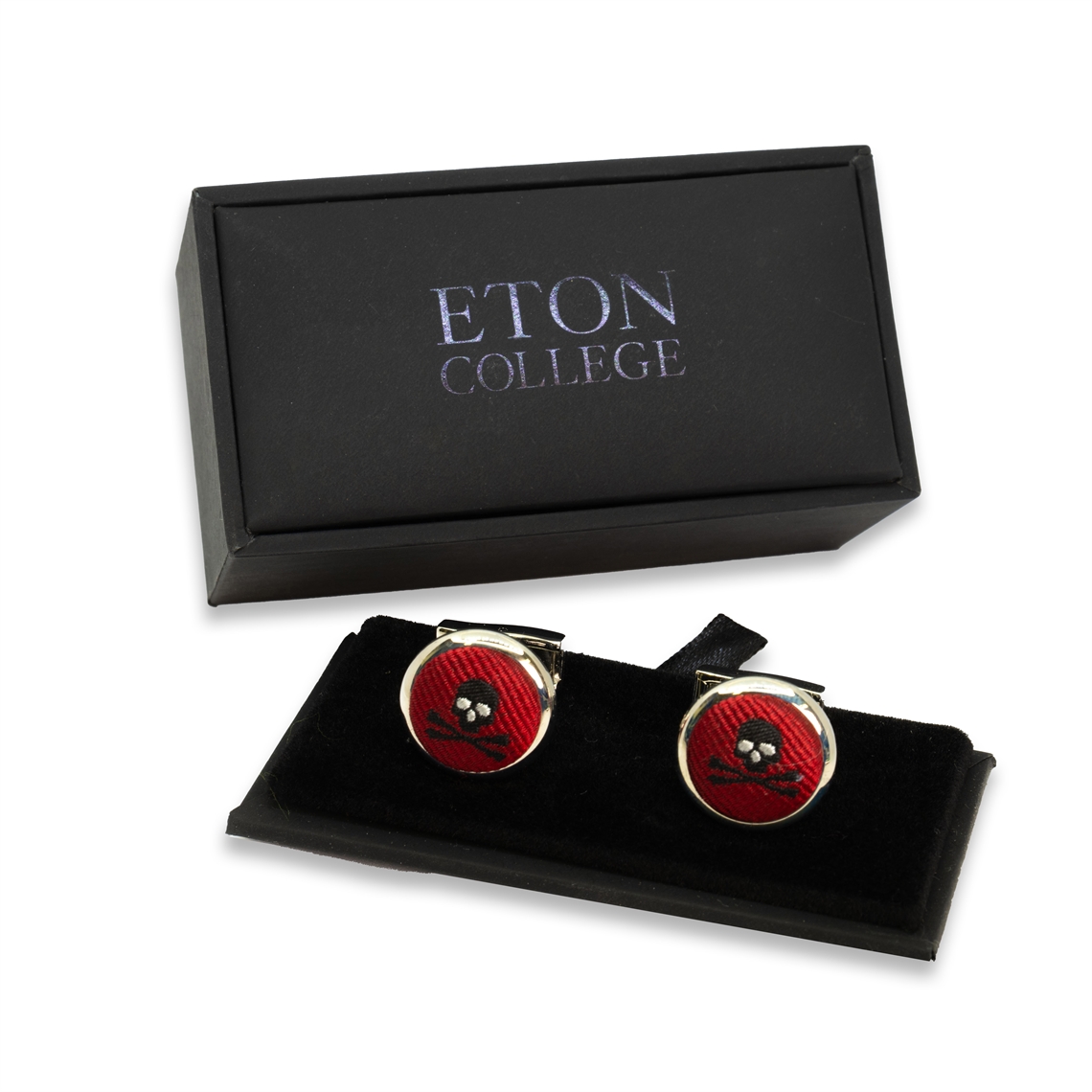 Show details for Villiers Silk Woven Cufflinks