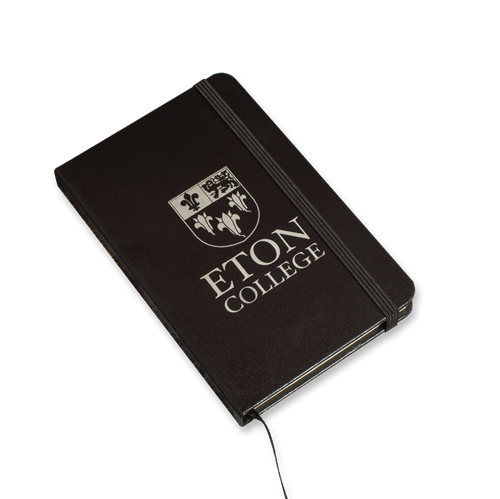 Show details for Small Eton Notebook A6 (Black)