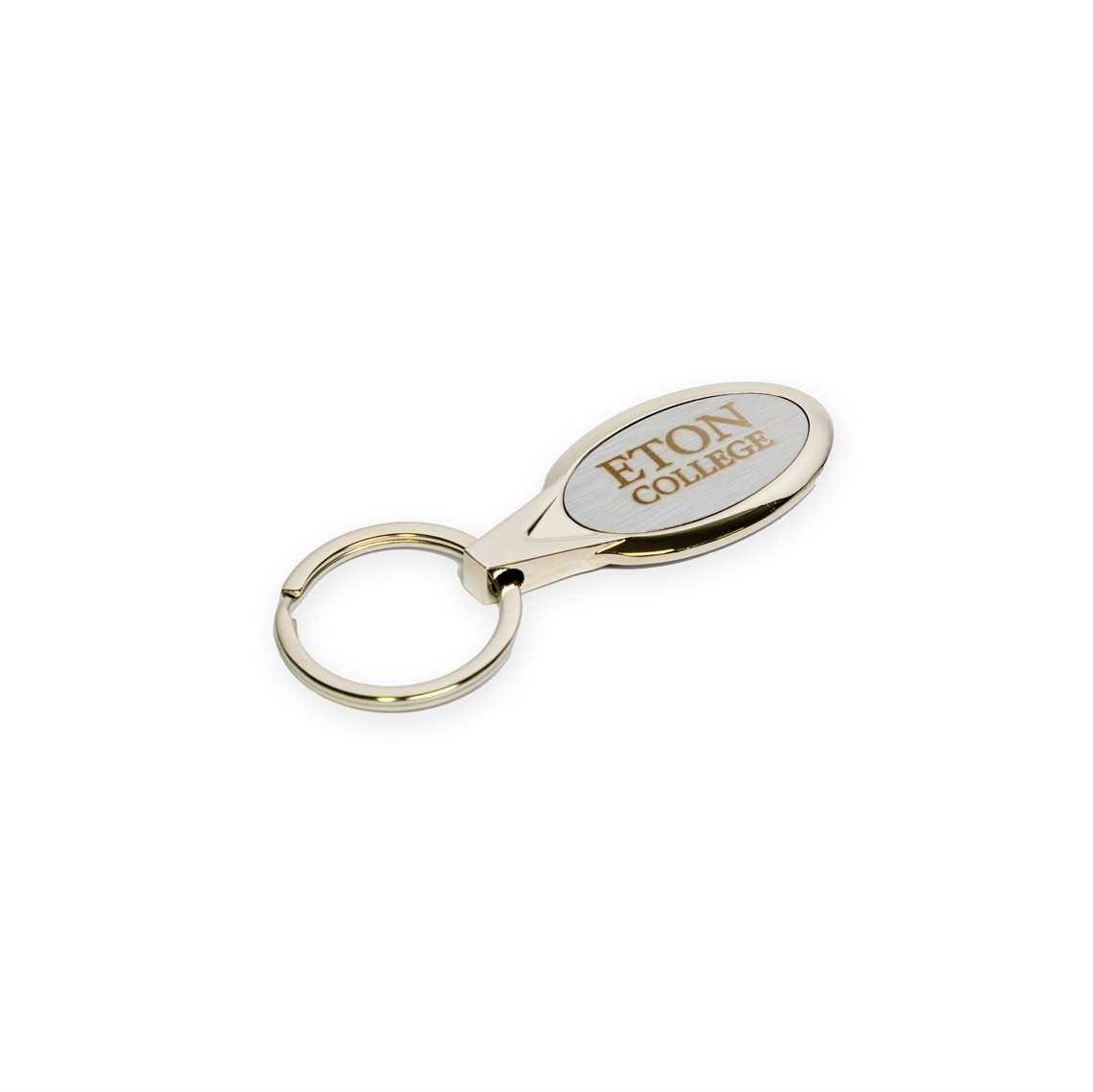 Show details for Pewter Oval Keyring