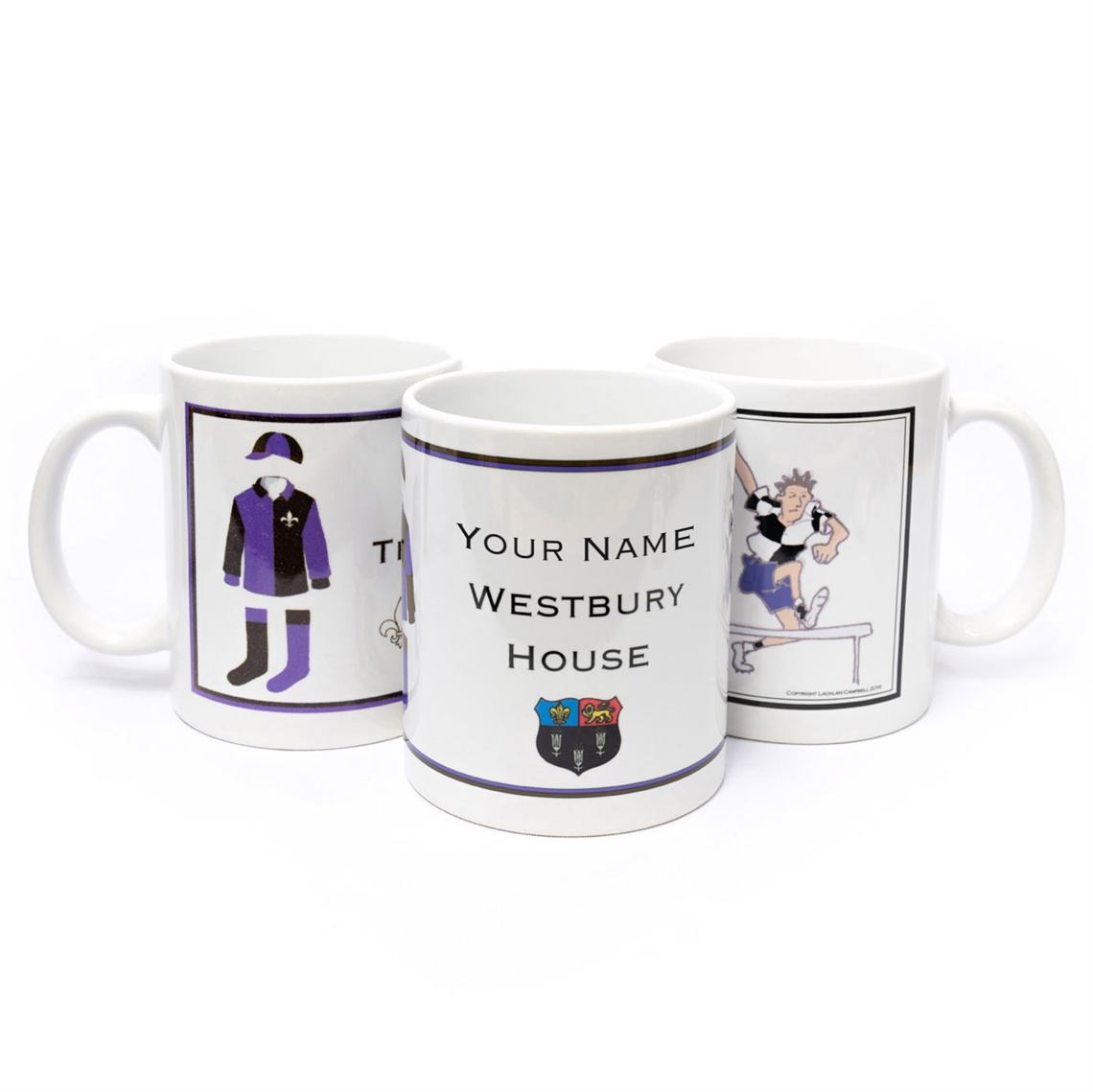 Show details for Personalised Eton House Mugs