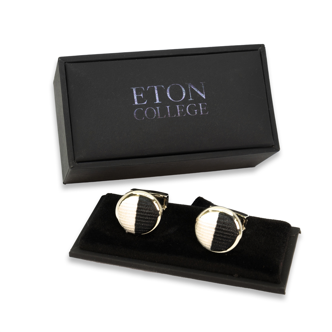 Show details for Warre Silk Woven Cufflinks